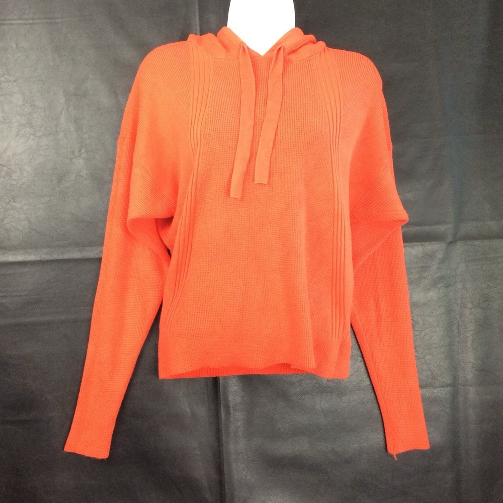 Evolution By Cyrus Women Red Pull Over Hoodie Knit Holiday Size Small - Picture 1 of 8